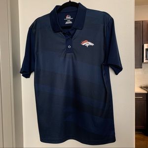 Majestic Cool Base Men’s Bronco’s Polo